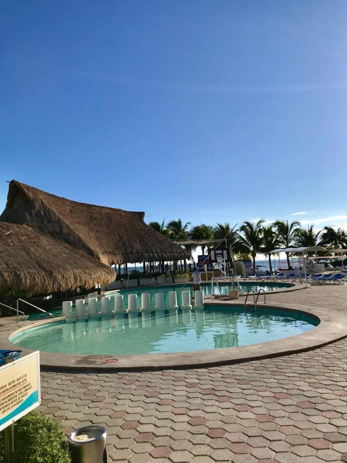 Increíble departamento con la mejor playa Apartamento Cancún Exterior foto
