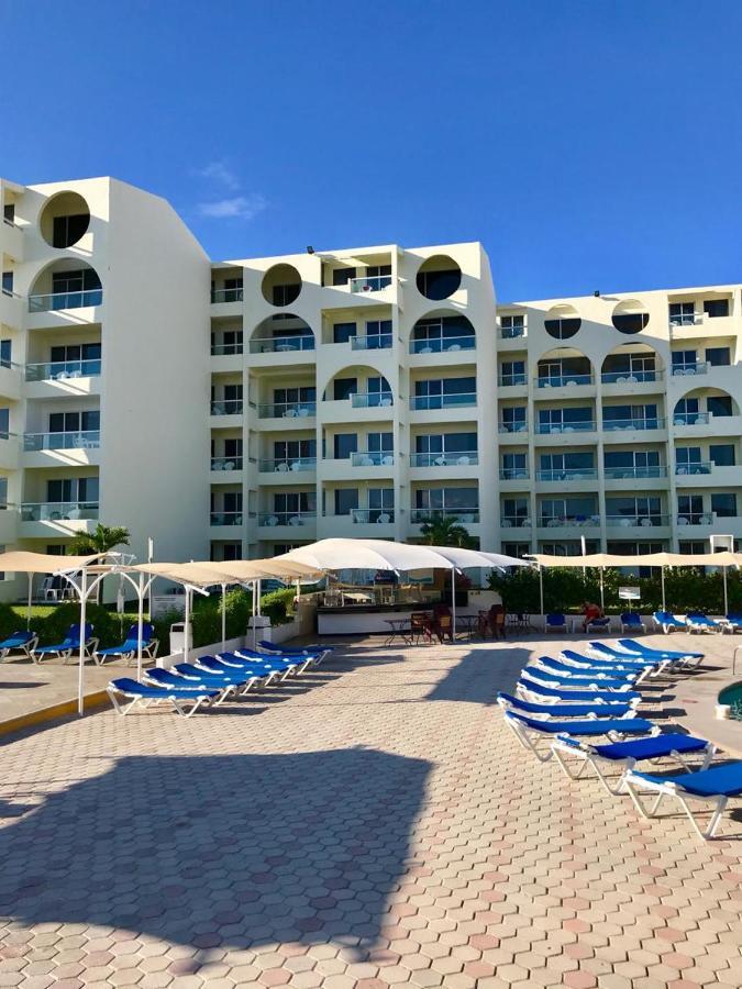 Increíble departamento con la mejor playa Apartamento Cancún Exterior foto