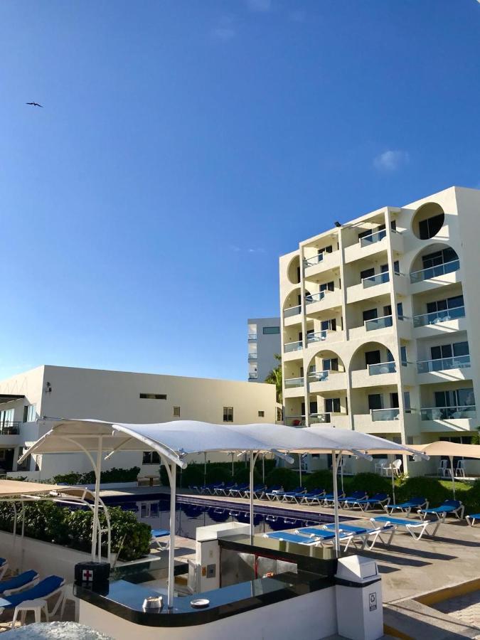 Increíble departamento con la mejor playa Apartamento Cancún Exterior foto