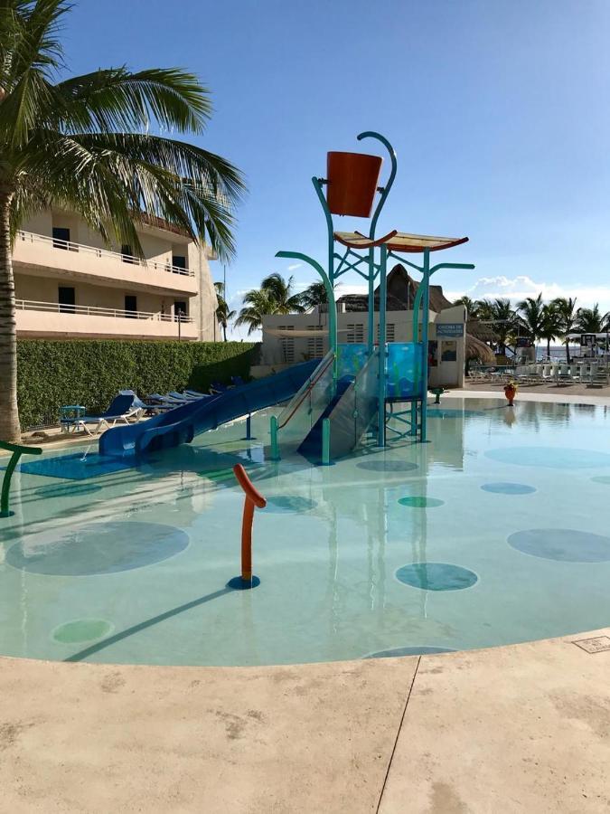 Increíble departamento con la mejor playa Apartamento Cancún Exterior foto