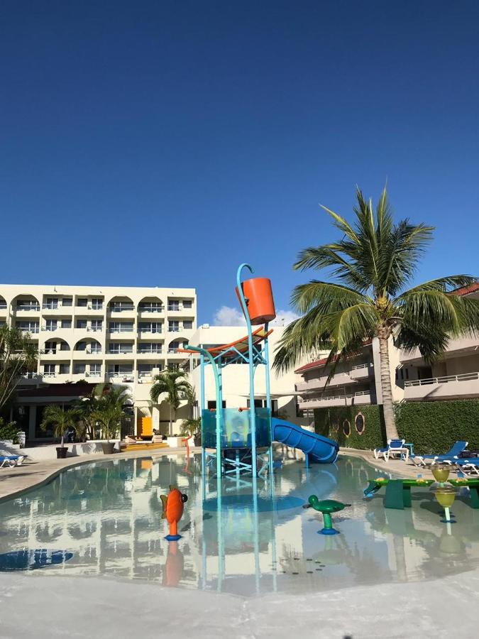 Increíble departamento con la mejor playa Apartamento Cancún Exterior foto