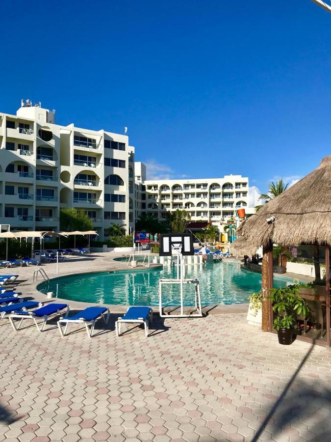 Increíble departamento con la mejor playa Apartamento Cancún Exterior foto